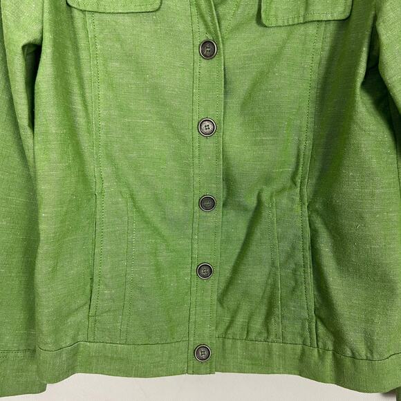 American Eagle Button Front Open Knit Blue Cardigan Sweater XS - Picture 4 of 12